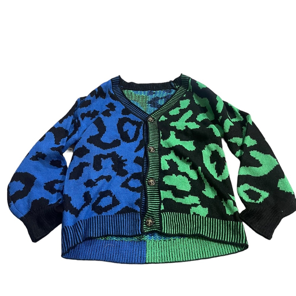 Cheetah Print Button Down